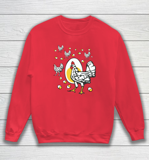Roseanne Chicken Shirt  Funny Roseanne Rooster and Egg Sweatshirt 6