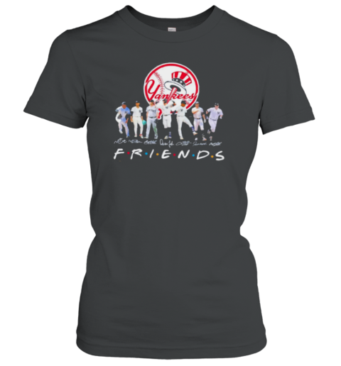 Friends New York Yankees Players World Series Women's T-Shirt