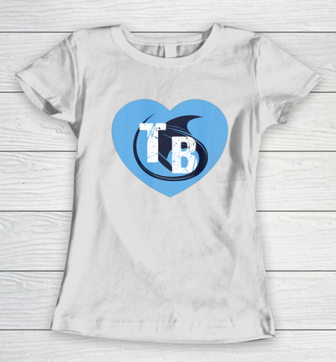 Stingray Love Tampa Bay Vintage TB Cool Tampa Bay Heart Women's T-Shirt