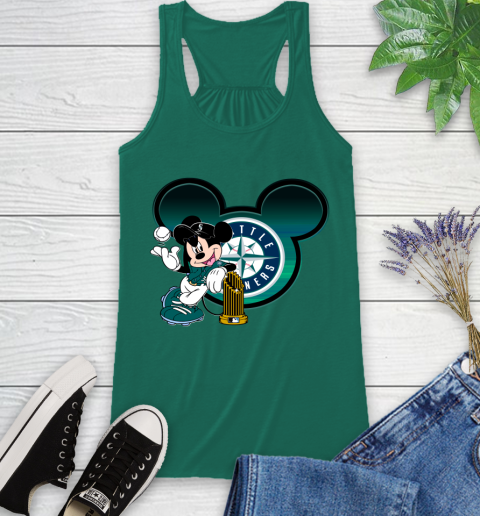 MLB San Francisco Giants The Commissioner's Trophy Mickey Mouse Disney Racerback Tank 7