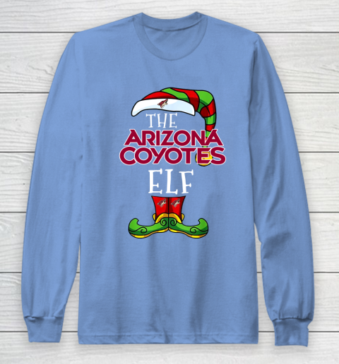 Arizona Coyotes Christmas ELF Funny NHL Long Sleeve T-Shirt 8