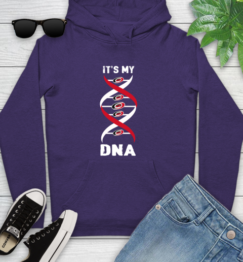 Carolina Hurricanes NHL Hockey It's My DNA Sports Youth Hoodie 5
