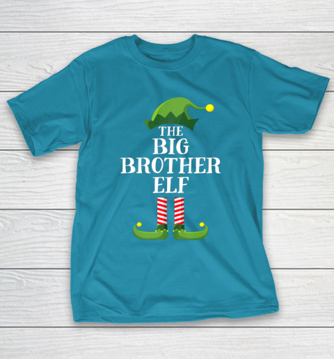 Big Brother Elf Matching Family Group Christmas Party Pajama T
