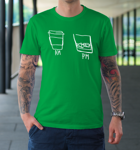 AM Coffee PM Win T-Shirt 5