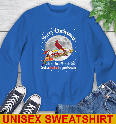 St.Louis Cardinals Merry Christmas To All And To Cardinals A Good Season MLB Baseball Sports Sweatshirt 11