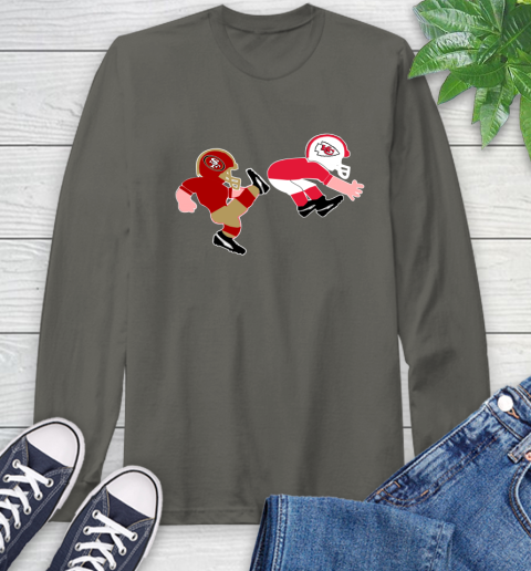 San Francisco 49ers Kick Your Ass NFL Football Shirts 63
