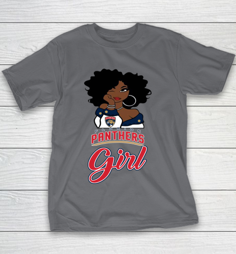 Florida Panthers Girl NHL Youth T-Shirt 8