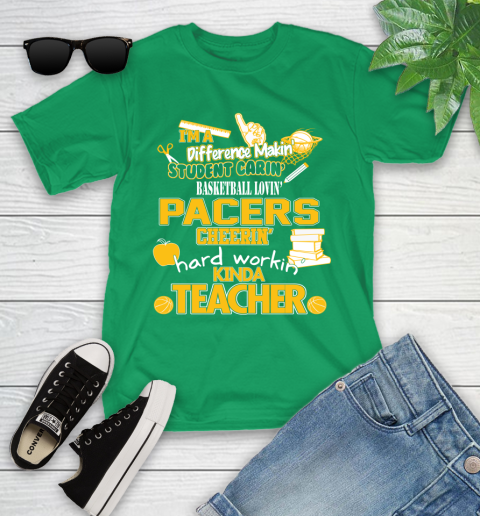 LA Clippers NBA I'm A Difference Making Student Caring Basketball Loving Kinda Teacher (2) Youth T-Shirt 8