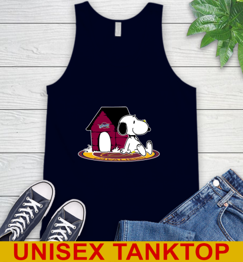 NBA Basketball Cleveland Cavaliers Snoopy The Peanuts Movie Shirt Tank Top 3
