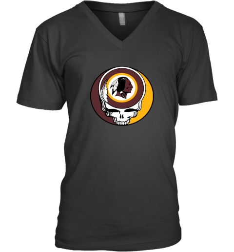 Washington Redskins x Grateful Dead V-Neck T-Shirt