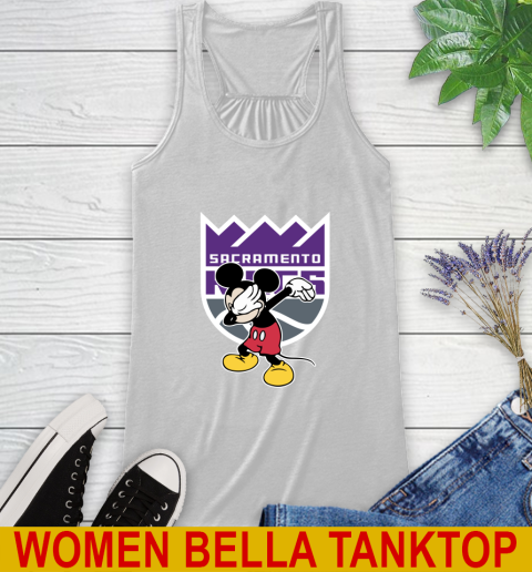 Sacramento Kings NBA Basketball Dabbing Mickey Disney Sports Racerback Tank
