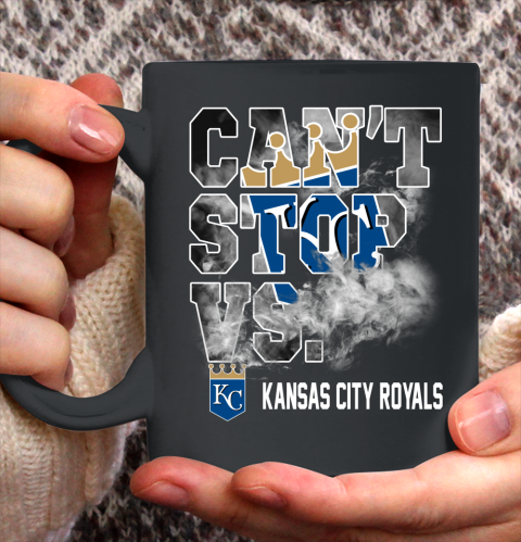 MLB Kansas City Royals Baseball Can't Stop Vs Kansas City Royals Ceramic Mug 11oz