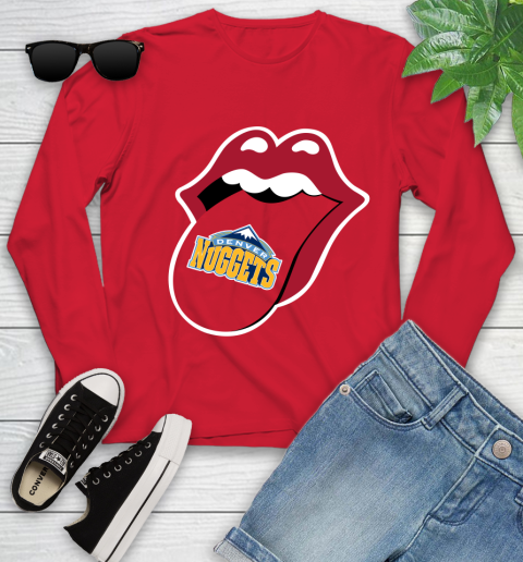 Denver Nuggets NBA Basketball Lips I Root For My Team Adoring Fan 135