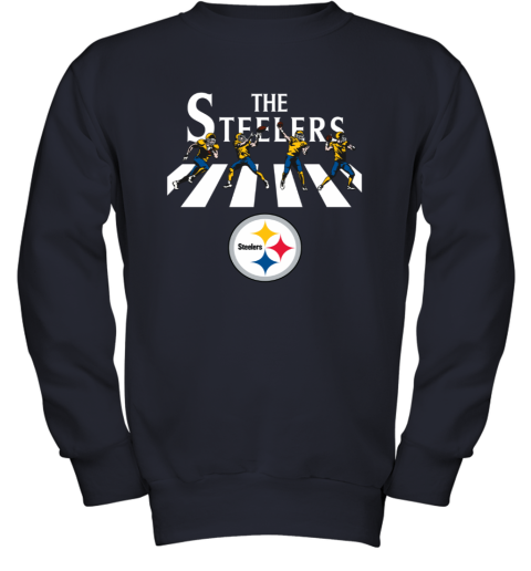 NFL Pittsburgh Steelers The Beatle Abbey Road Walk Hoodie - Rookbrand