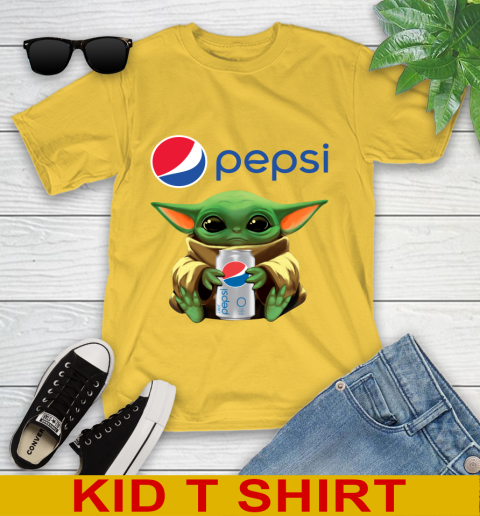 Star Wars Baby Yoda Hugs Diet Pepsi Soft Drink Shirt 108