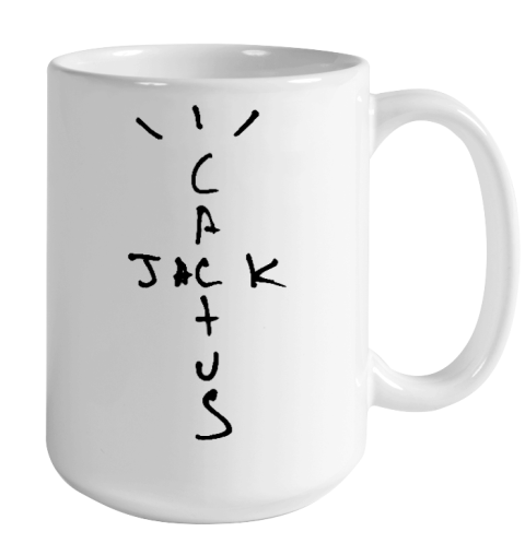 Travis Scott  Cactus Jack Black Color Changing Mug 15oz 2