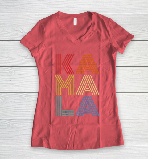 Kamala Harris Women's V-Neck T-Shirt 6