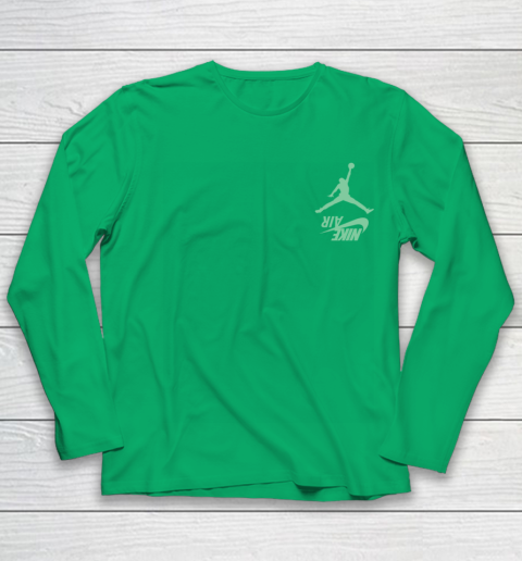 Travis Scott Jordan Cactus Jack Highest Olive Front And Back Youth Long Sleeve 4