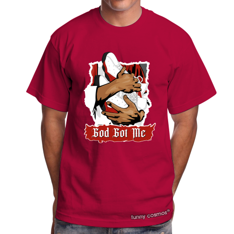 Air Jordan 13 Chicago Matching Sneaker Tshirt God Got Me White and Red Jordan Shirt