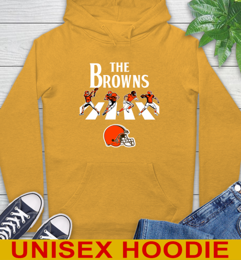 NFL Football Cleveland Browns The Beatles Rock Band Shirt Hoodie 2