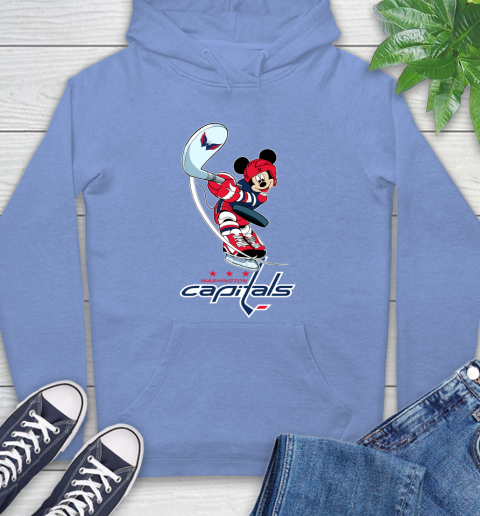 NHL Hockey Washington Capitals Cheerful Mickey Mouse Shirt Hoodie 12