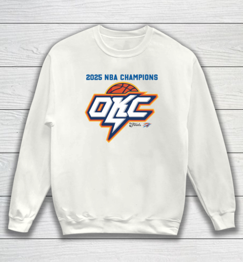 Thunder NBA Championships 2025 Sweatshirt
