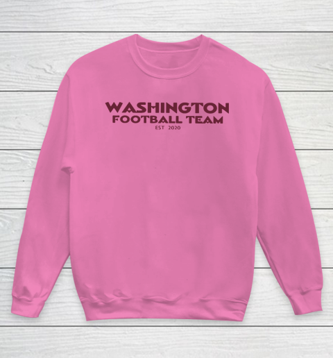 Washington Football Team Est 2020 Youth Sweatshirt 3
