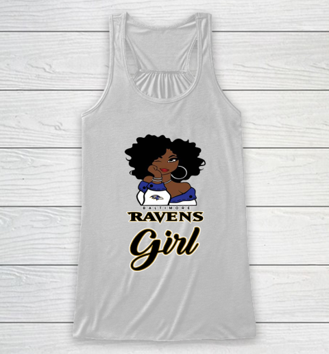 Baltimore Ravens Girl NFL Racerback Tank 2