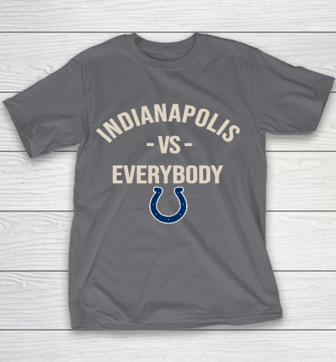 Indianapolis Colts Vs Everybody Youth T-Shirt 5