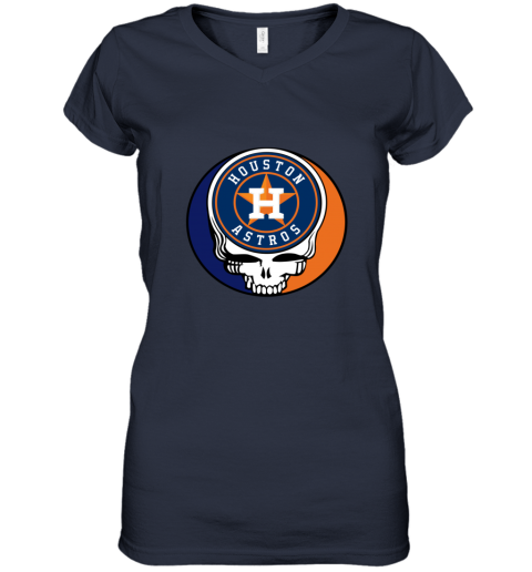 Houston Astros The Grateful Dead Baseball MLB Mashup Women's V