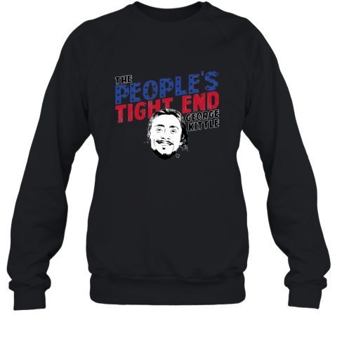 The Peoples Tight End George Kittle_Black Sweatshirt