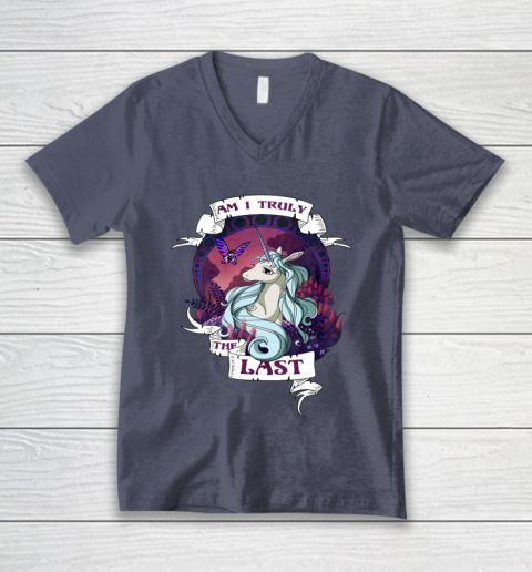 I am truly the last unicorn V-Neck T-Shirt 7