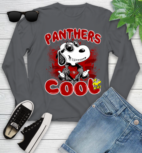 NFL Football San Francisco 49ers Cool Snoopy Shirt Youth Long Sleeve 8