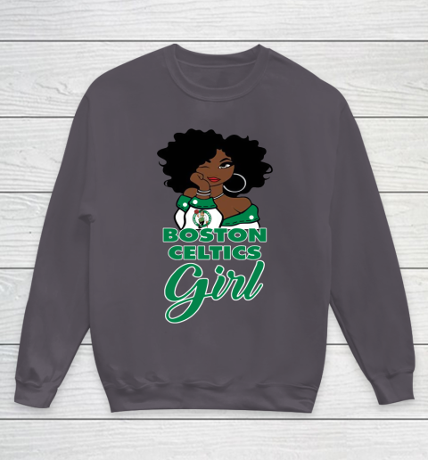 Boston Celtics Girl NBA Youth Sweatshirt 6