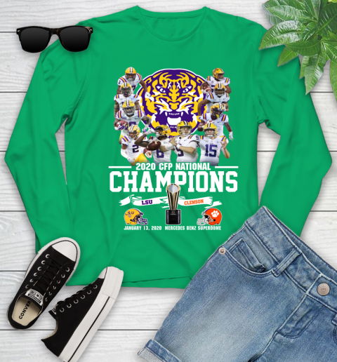 LSU Tigers 2020 Cfp National Champions Shirt 118