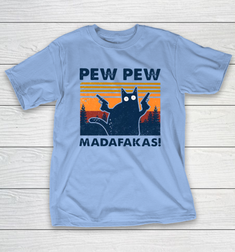 Cat Pew Pew Madafakas Vintage T-Shirt 8