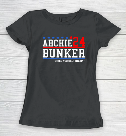 Archie Bunker 24 For President 2024 Women's T-Shirt