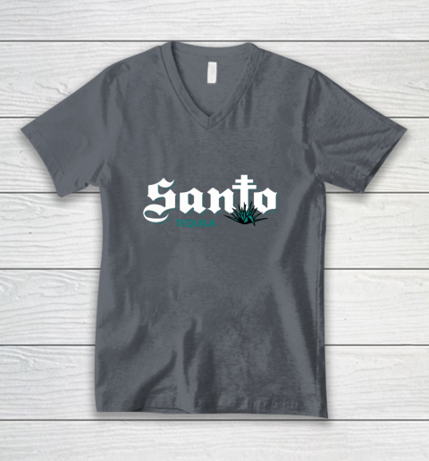 Santo Tequila Guy Fieri V-Neck T-Shirt 4
