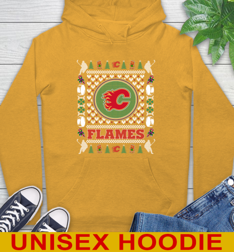 Calgary Flames Merry Christmas NHL Hockey Loyal Fan Hoodie 2