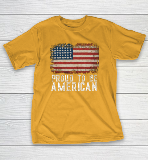 Proud American Patriotic USA Flag T-Shirt 2
