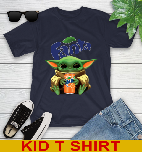 Star Wars Baby Yoda Hugs Fanta Soft Drink Shirt 103