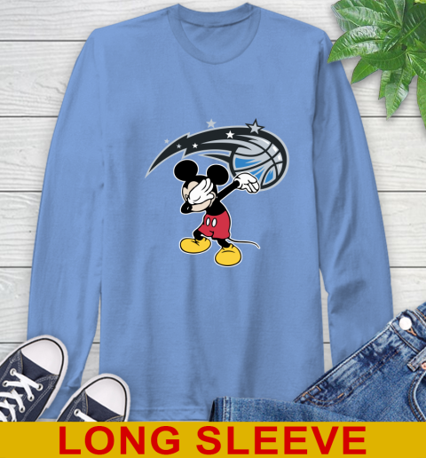 Orlando Magic NBA Basketball Dabbing Mickey Disney Sports Long Sleeve T-Shirt 11