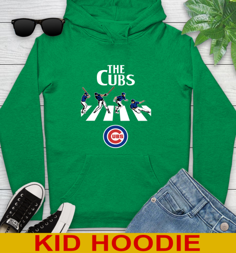 MLB Baseball Chicago Cubs The Beatles Rock Band Shirt Youth Hoodie 8