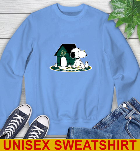 MLB Baseball Oakland Athletics Snoopy The Peanuts Movie Shirt Sweatshirt 11