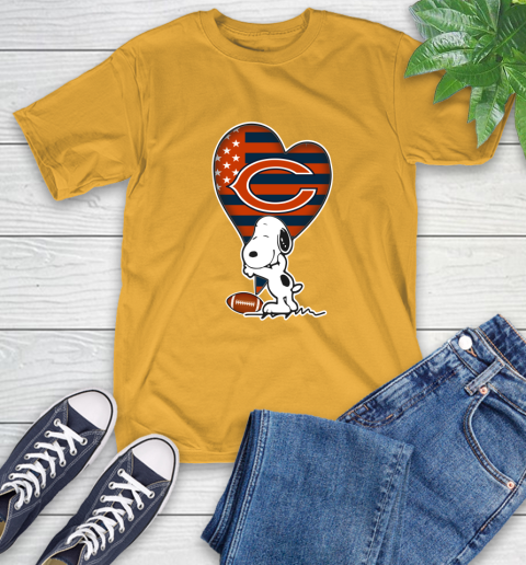 Chicago Bears NFL Football The Peanuts Movie Adorable Snoopy T-Shirt 3