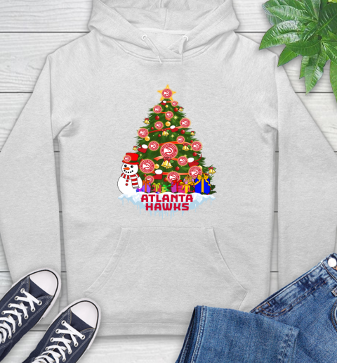 Atlanta Hawks Merry Christmas NBA Basketball Sports Hoodie