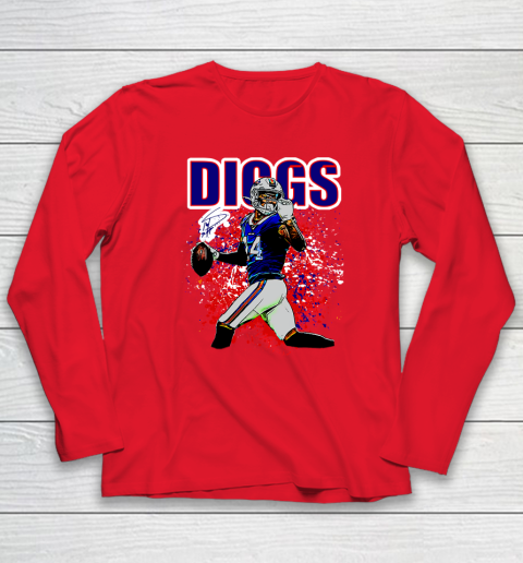 Stefon Diggs Buffalo Bills Long Sleeve T-Shirt 12