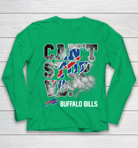 NFL Buffalo Bills Can't Stop Vs Youth Long Sleeve 4