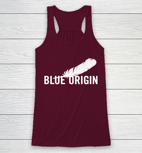 Blue Origin  All White Racerback Tank 2