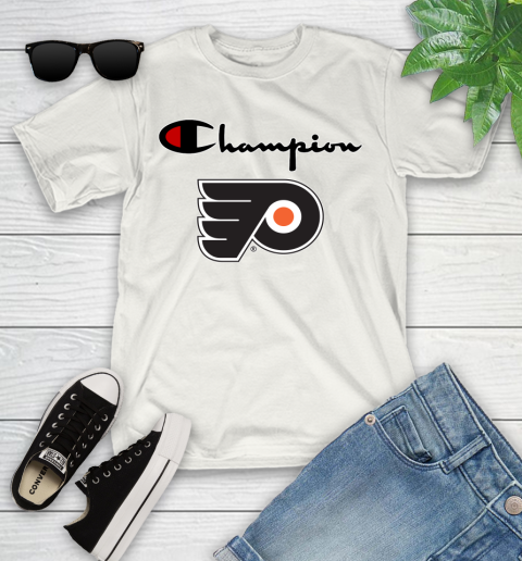 NHL Hockey Philadelphia Flyers Champion Shirt Youth T-Shirt